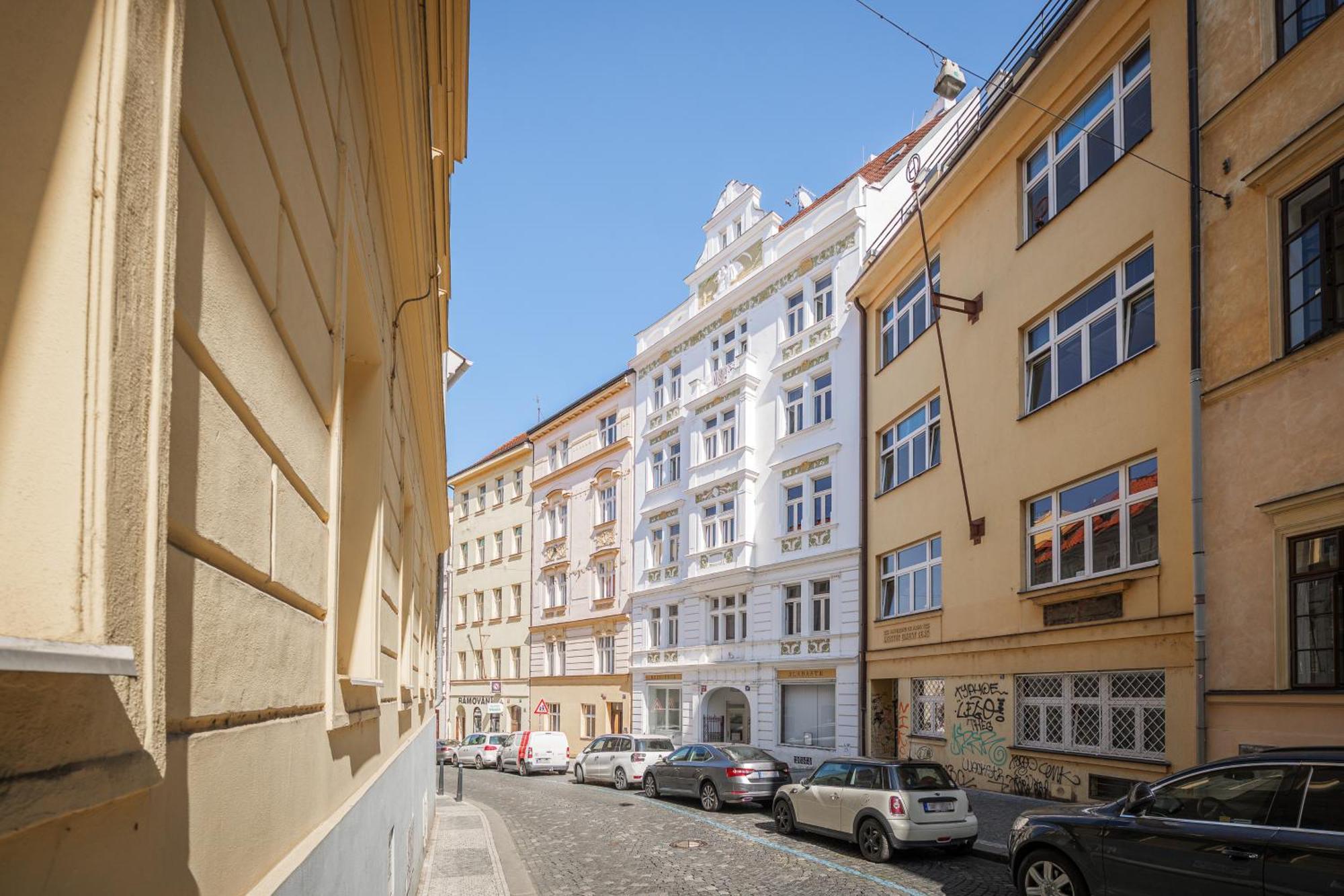 Bright Downtown Studio Prag Exteriör bild